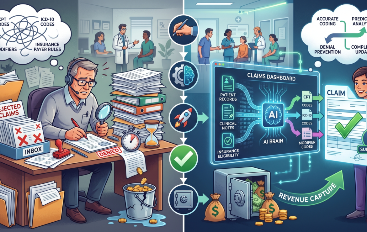 What exactly is AI medical billing and why should a cardiology clinic adopt it?